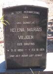 VILJOEN Helena Marais nee BRUYNS 1890-1971
