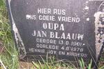 BLAAUW Jan 1901-1978