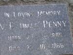 PENNY V.E. 1885-1966