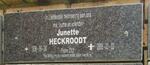 HECKROODT Junette 1936-2008