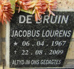 BRUIN Jacobus Lourens, de 1967-2009