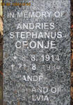 CRONJE Andries Stephanus 1914-1984