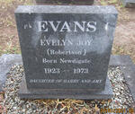 EVANS Evelyn Joy formerly ROBERTSON nee NEWDIGATE 1923-1973