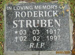STRUBEN Roderick 1917-1997