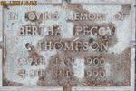 THOMPSON Bertha G. 1900-1990
