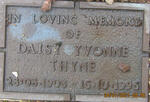THYNE Daisy Yvonne 1908-1996