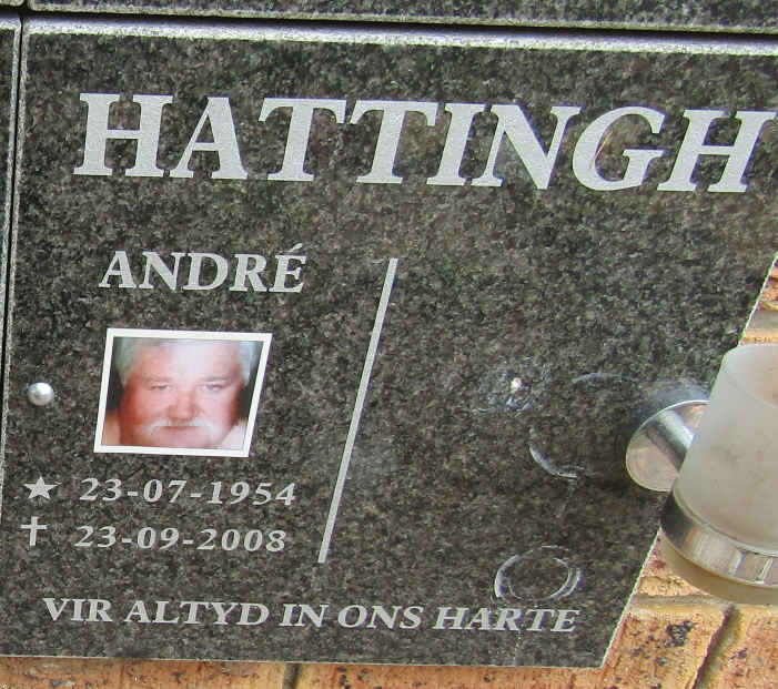 HATTINGH André 1954-2018