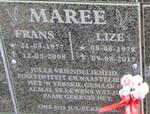 MAREE Frans 1977-2008 & Lize 1978-2017