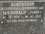 ROBERTSON Ian Donald 1939-2012