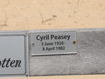 PEASEY Cyril 1920-1982