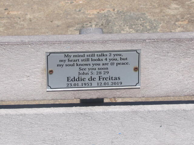 FREITAS Eddie, de 1953-2019