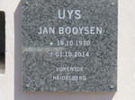 UYS Jan Booysen 1930-2014