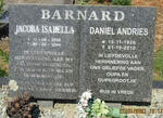 BARNARD Daniel Andries 1926-2010 & Jacoba Isabella 1926-1996