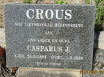 CROUS Casparus J. 1884-1966