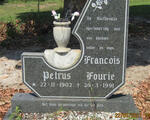 FOURIE Francois Petrus 1902-1991