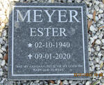 MEYER Ester 1940-2020