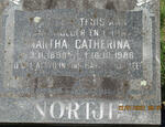 NORTJE Martha Catherina 1898-1986