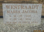 WESTRAADT Maria Jacoba 1929-2010