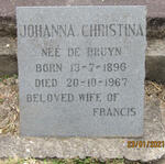 NEWDIGATE Johanna C. nee DE BRUYN 1896-1967