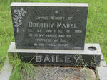 BAILEY Dorothy Mabel 1912-1996