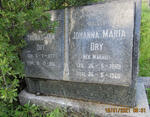 DRY Thomas Jan 1877-1951 & Johanna Maria MARAIS 1869-1960