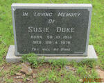 DUKE Susie 1914-1976
