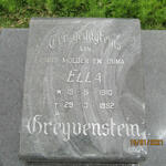 GREYVENSTEIN Ella 1910-1992