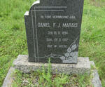 MARAIS Daniel F.J. 1894-1962