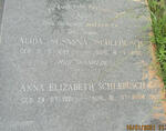 SCHLEBUSCH Alida Susanna 1899-1990 :: SCHLEBUSCH Anna Elizabeth 1921-2004