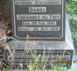 TOIT Daniel Johannes, du 1881-1918
