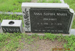 VENTER Anna Sophia Maria nee DELPORT 1899-1979