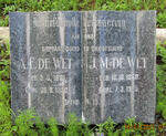 WET A.E., de 1861-1950 & J.M. 1860-1938