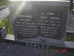 COWLEY Gordon 1905-1982 & Constance HAND 1909-2007