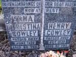 COWLEY Henry -1938 & Anna Christina -1938
