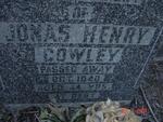 COWLEY Jonas Henry -1940