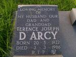 D'ARCY Terence Joseph 1922-1986