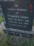 DERBYSHIRE Frances Emma 1881-1963