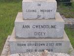 DICEY Ann Gwendoline 1896-1964