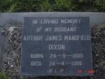 DIXON Arthur James Mansfield 1908-1968