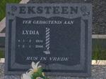 EKSTEEN Lydia 1934-2006