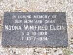 ELGIN Noona Winifred 1920-1994