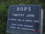 HOPS Timothy John 1934-2002
