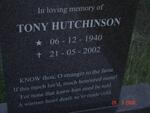 HUTCHINSON Tony 1940-2002