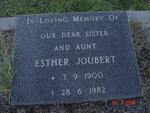 JOUBERT Esther 1900-1982