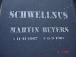 SCHWELLNUS Martin Beyers 1967-1997