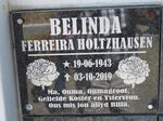 HOLTZHAUSEN Belinda Ferreira 1943-2019