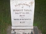 TOPLIS Herbert -1932