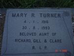 TURNER Mary R. 1916-1993