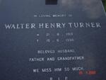 TURNER Walter Henry 1919-1998