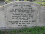 HAU Jacques Louis -1948 & Wilhelmina Marie H. -1959 :: HAU Adele Henriette -1935
